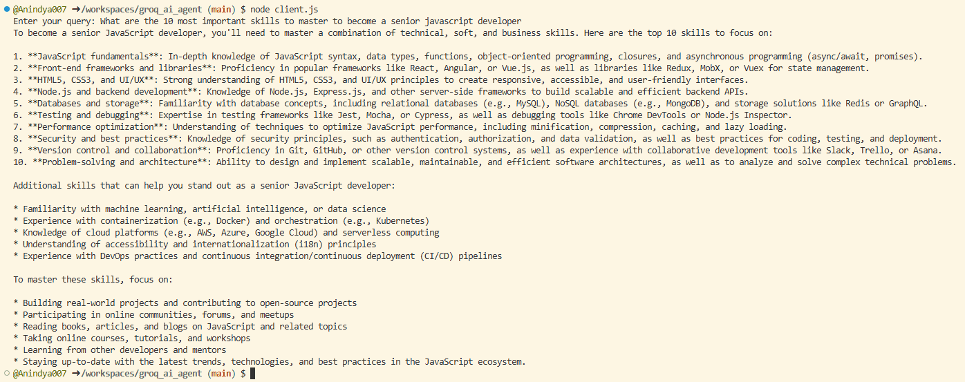 Command Line Custom LLM