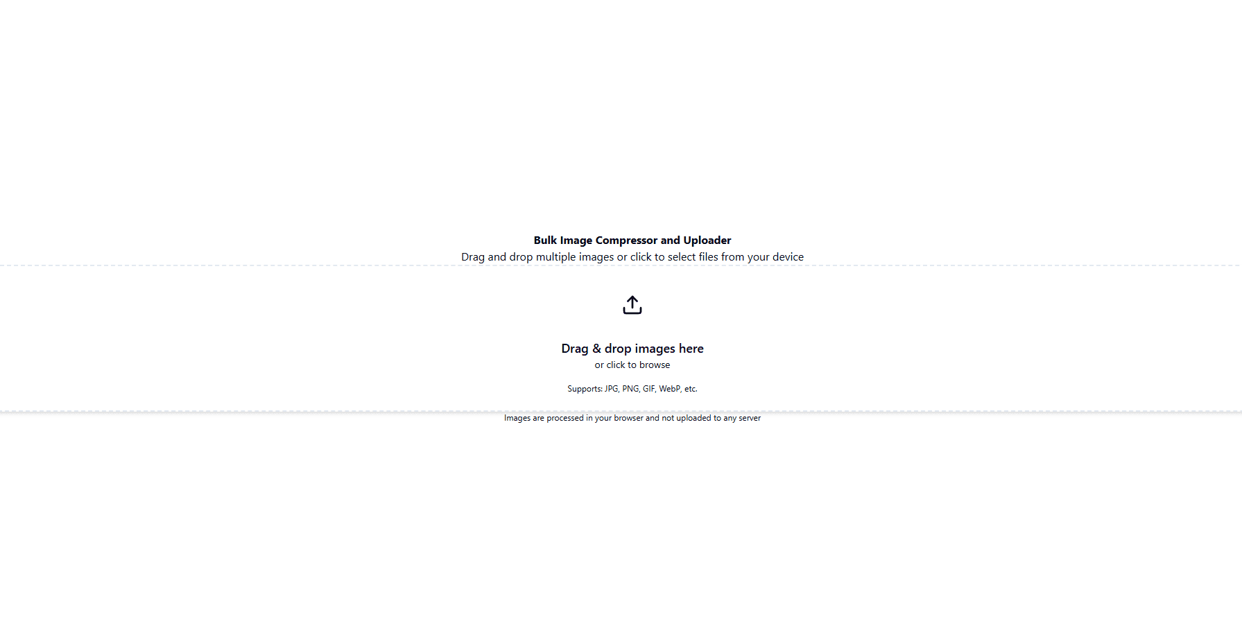 Bulk Image Compressor